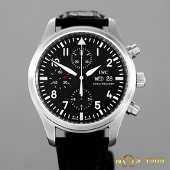 IWC FLIEGERUHR DAY-DATE CHRONOGRAPH IW371701 AUTOMATIC BOX & PAPERS