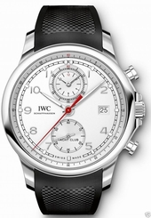 IWC Portugieser Yacht Club Chronograph 43.5mm IW390502 Silver Dial Ret: $12,100