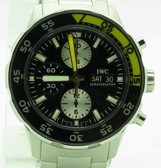 IWC Aquatimer IW376701 Diver Chronograph Day & Date Steel Brand New Style w/ B&P
