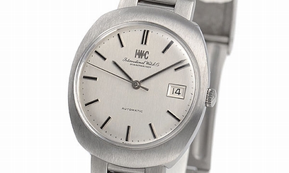 Used Watch Men IWC 3 hands Automatic Silver stainless P6K