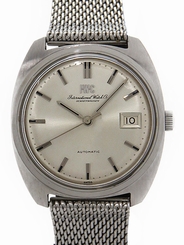 Used[B] Watch Men IWC Old Inter Cal.8541B Self winding Silver V3A