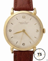 Vintage IWC Caliber 89 18K Yellow Gold Hand Winding 36mm Watch