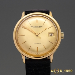 IWC SCHAFFHAUSEN AUTOMATIC 18K YELLOW GOLD CAL.8541 1966 YEAR MEN'S / BOX