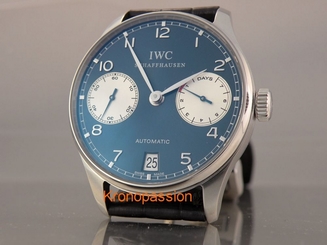 IWC Portuguese Automatic 7 Days Power Reserve Laureus Edition