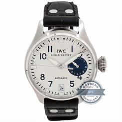 IWC Big Pilot Limited Edition IW5004-26 Auto 46mm Platinum Mens Strap Watch