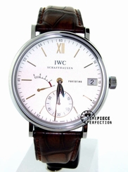 IWC Portofino hand Wound Eight Days Stainless Silver IW5101-03 7640127776520