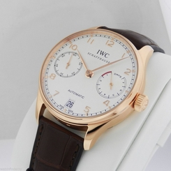 IWC Portuguese Automatic 7 Day Rose Gold IW500113 New Box + Papers Ret: $24,200 7640127774908