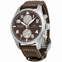 IWC MEN'S PILOTS ANTOINE DE SAINT EXUPERY 43MM BROWN AUTOMATIC WATCH IW387806