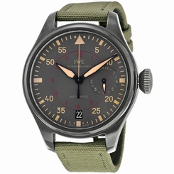 IWC MEN'S BIG PILOTS TOP GUN MIRAMAR 48MM CLOTH BAND AUTOMATIC WATCH IW501902