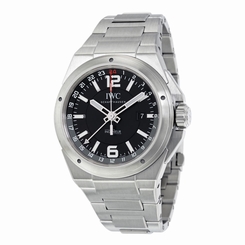 IWC Ingenieur Black Dial Stainless Steel Mens Watch IW324402