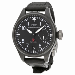 IWC Big Pilot Top Gun Black Dial Automatic Power Reserve Mens Watch IW501901