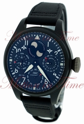 IWC Big Pilot's Perpetual Calendar TOP GUN Black Ceramic Watch 48mm IW502902