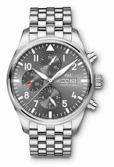  Unworn IWC Pilots Watch Spitfire Chronograph Anthracite Dial Automatic IW377719
