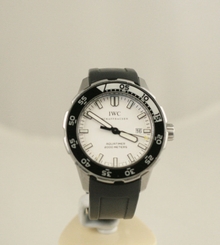 IWC Aquatimer 2000 International Watch Co Schaffhausen Rubber Strap