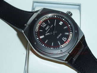 IWC Ingenieur Automatic Stainless Steel & Black Ceramic 44mm RARE IW323401