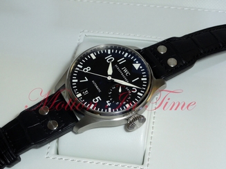 IWC Big Pilot's Stainless Steel 46mm Black Dial 7 Day Power Reserve IW500901