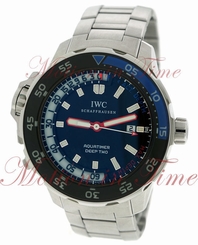 IWC Aquatimer Deep Two, Black Dial - Stainless Steel on Bracelet, Ref # IW354703