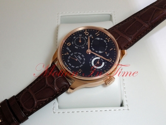 IWC Portuguese Perpetual Calendar Hemisphere Moonphase Rose Gold 44.2mm IW502122 845960065146