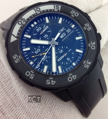 IWC Aquatimer Galapagos Islands IW376705 All Black Rubber