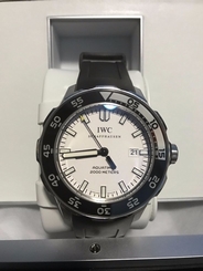 IWC Aquatimer 2000 Automatic 44 White Ref 3568 11 warranty left AD
