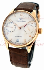 IWC Portuguese Automatic Mens Watch 7 Day Power Reserve 18kt Rose Gold IW500113