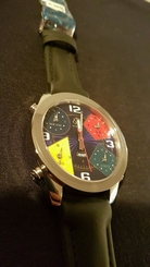 BRAND NEW Jacob & Co. JC Five 5 Time Zone 47mm Stainless Steel Quartz Watch