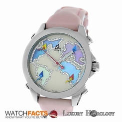 New Jacob & Co. Five 5 Time Zone JC-M125 40mm Steel Diamond $10500 Watch