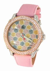 Jacob & Co Multi-Color Polkadot Diamond 6.50CT JCO Swiss 40MM Five Time Watch
