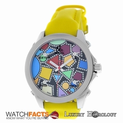 New Jacob & Co. Five 5 Time Zone JC-M113DA Steel 40mm Diamond $9800 Watch