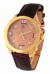 Jacob & Co 18K Rose Gold JCO Swiss 40MM Five 5 Time Zone Watch JC-M129RG New