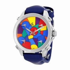 Jacob and Co. Five Time Zone Multi-Color Dial Mens Watch JCM-114
