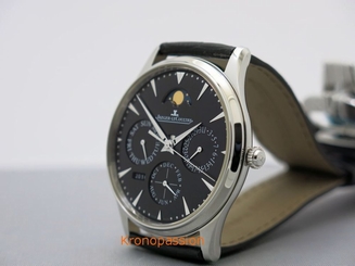Jaeger LeCoultre Master Ultra Thin Perpetual Calendar Stainless Steel New !
