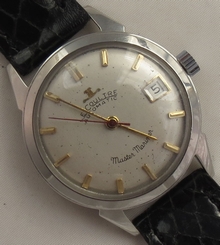 Jaeger LeCoultre Master Mariner Automatic Date mens wristwatch steel case 34 mm.