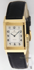 Jaeger LeCoultre Reverso 18k Yellow Gold Mens Manual Watch 250.1.86