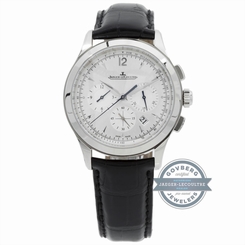 Jaeger-LeCoultre Master Chronograph Q1538420 Auto 40mm Steel Mens Strap Watch
