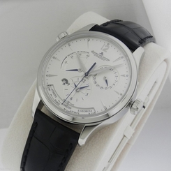 Jaeger LeCoultre Master Geographic 142.84.21 39mm Stainless Steel Ret: $12,700