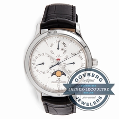 Jaeger-LeCoultre Master Control Calendar Q149842A Auto 37mm Strap Mens Watch