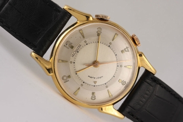 Jaeger-LeCoultre Memovox vintage watch! JLC caliber 814! 32mm Art Deco case!
