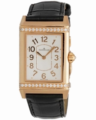 Jaeger-LeCoultre Reverso 18K Rose Gold Ultra Thin Manual Ladies Watch - Q3202421