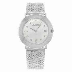 Jaeger-LeCoultre 33mm 14K White Gold Mechanical Hand Wind Ladies Watch
