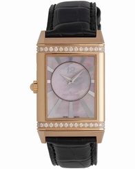 Jaeger-LeCoultre Reverso 18K R/G Ultra Thin Manual Duetto Ladies Watch Q3302421