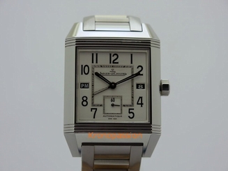 Jaeger LeCoultre Reverso Squadra Hometime Stainless Steel Ref. Q7008120