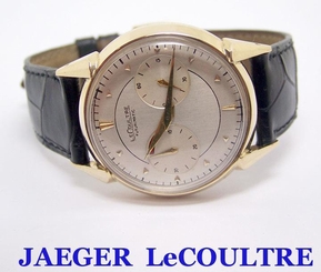 Vintage Solid 14k JAEGER-LeCOULTRE FUTUREMATIC Watch 1960s* EXLNT* SERVICED