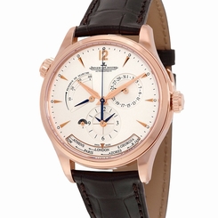 NEW Jaeger LeCoultre Master Geographic 18KPG 39mm Mens Watch Q1422521