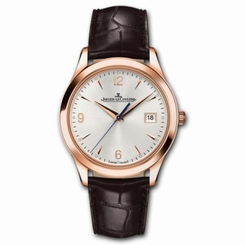 JAEGER LECOULTRE MEN'S MASTER 39MM BROWN LEATHER BAND AUTOMATIC WATCH Q1542520
