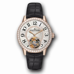 JAEGER LECOULTRE MEN'S RENDEZ VOUS 39MM LEATHER BAND AUTOMATIC WATCH Q3412405