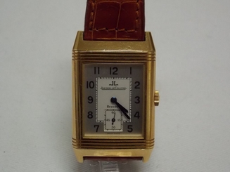 Jaeger Lecoultre Reverso Grande Taille 18K Yellow Gold Unisex Watch