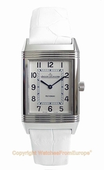 JAEGER LECOULTRE Reverso Classique Medium Steel 250.84.10 Box/Papers Retail 6150