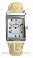 JAEGER LECOULTRE Reverso Classique Medium Steel Q2508410 Box/Papers Retail $5250