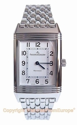 JAEGER LECOULTRE Reverso Classique Midsize Steel Q252.81.10 Box/Papers $6850